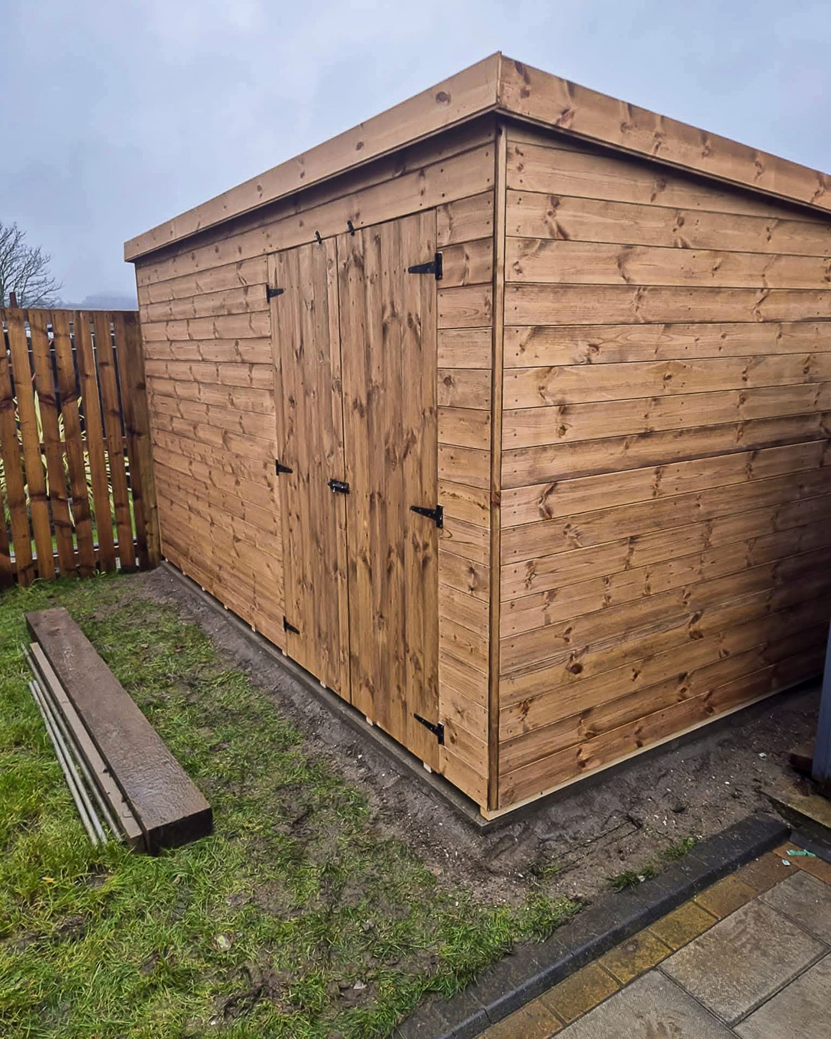 12ft x 8ft Shed - Hogarth Timber