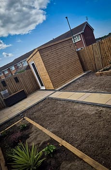 9ft x 7ft Pent Shed Handcrafted timber garden buildings