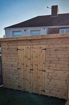 10ft x 12ft Pent Shed