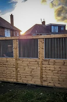 13ft x 6ft Aviary - custom built for birds of prey