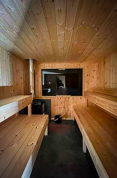 sauna built to your request